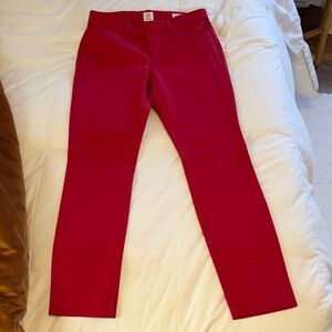 GAP Bold Scarlet Trousers